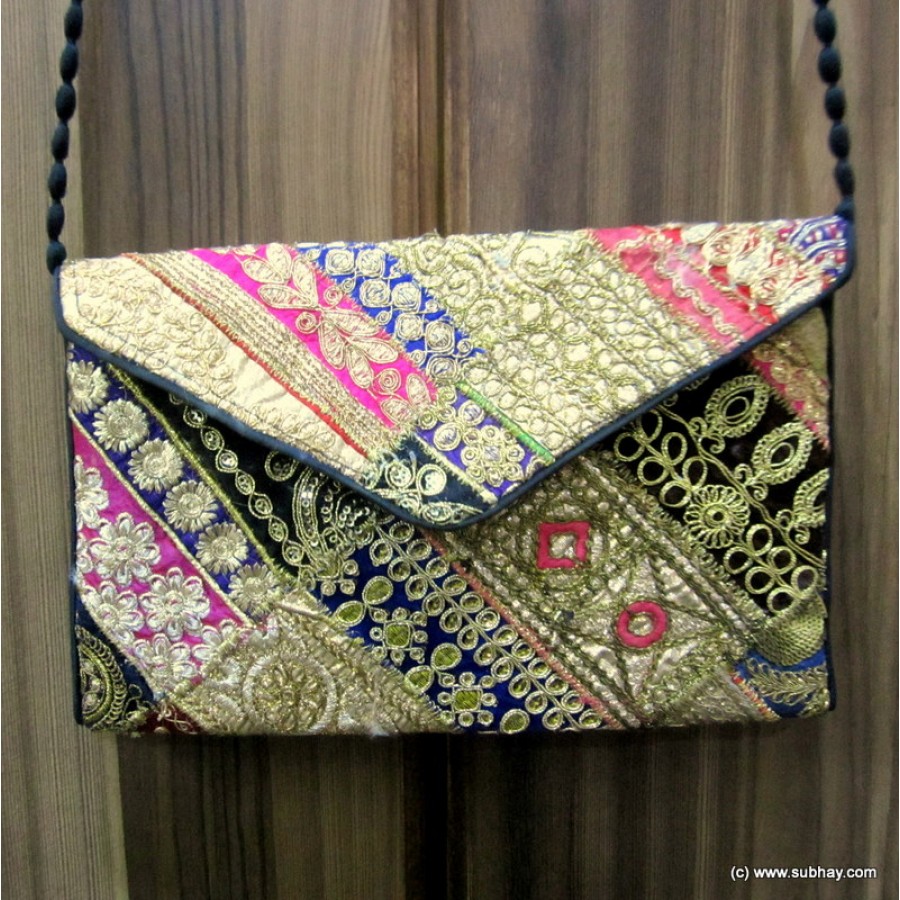 Handmade Sindhi Zarri Patchwork Bag HM-20